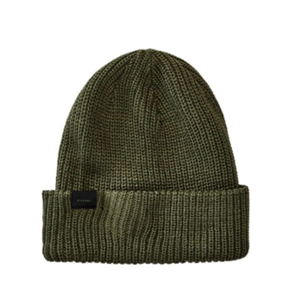 Rip Curl Olive Green Knit Beanie One Size Fits All
